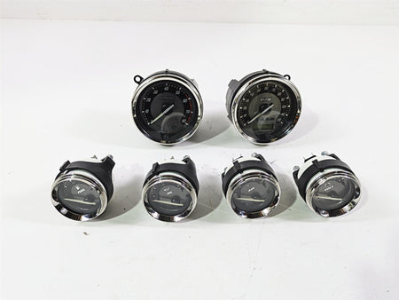 2011 Harley Touring FLHTCUSE CVO E-Glide Speedo Tacho Meter Gauges Set 70731-10 {{ shop.shopifyCountryName }} - Mototech271