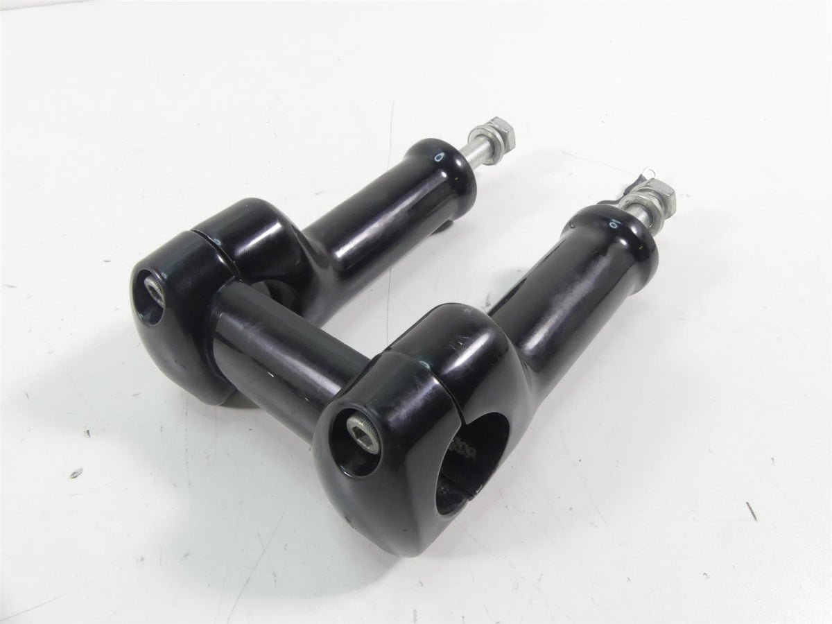 2009 Harley FXDF Dyna Fat Bob Handlebar Handle Bar Riser Set 1.25'' 59783-08 {{ shop.shopifyCountryName }} - Mototech271