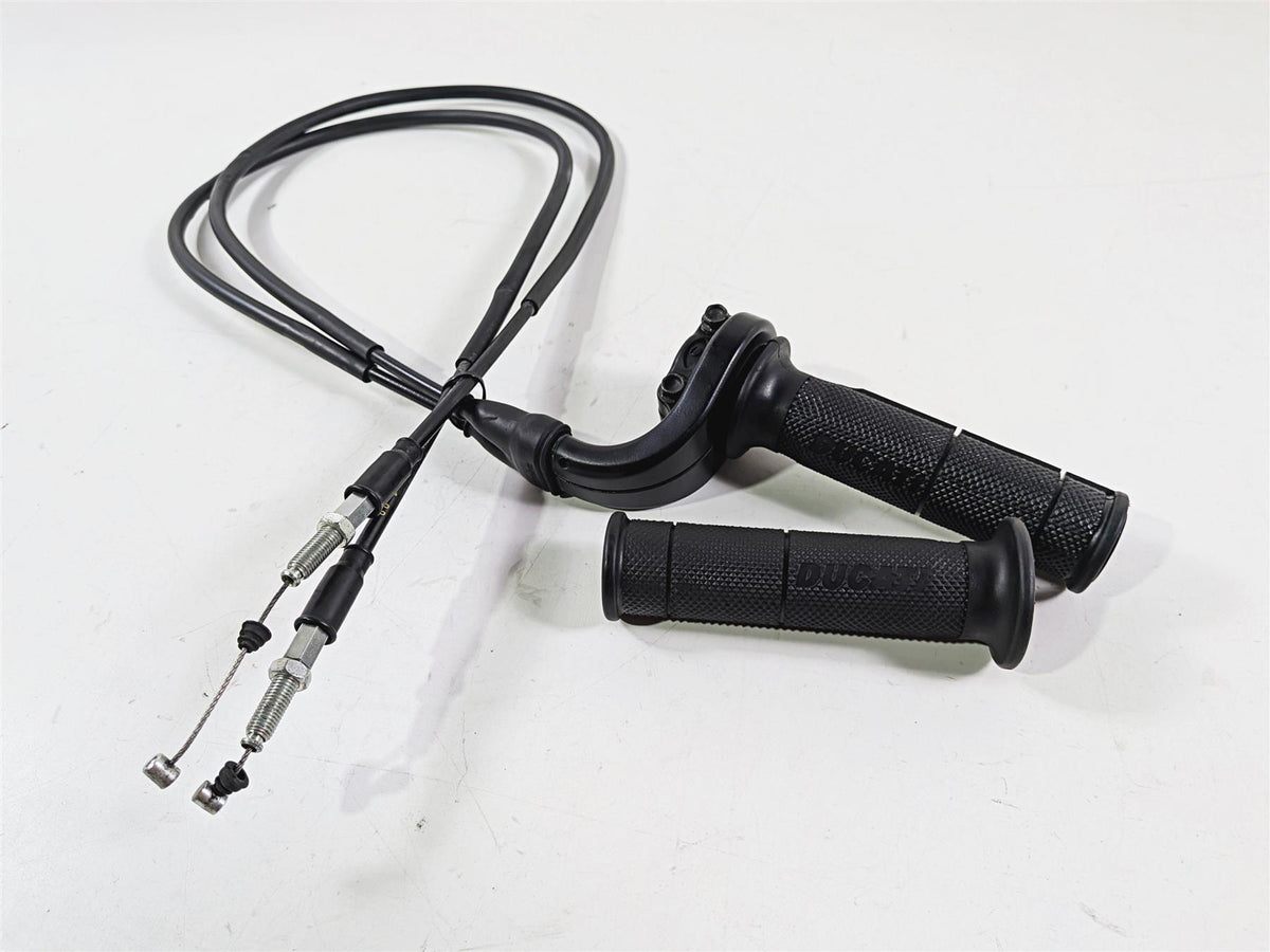2009 Ducati Hypermotard 1100 S Throttle Control Cables & Grip 65440101A-Mototech271