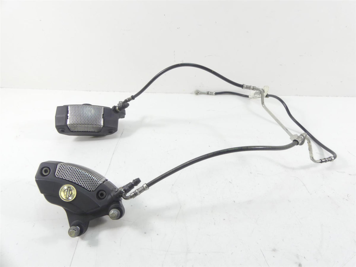 2014 Harley Touring FLHX Street Glide Front Brake Caliper Set 43027-08 44023-08 {{ shop.shopifyCountryName }} - Mototech271