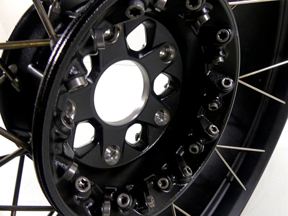 2016 BMW R1200GS Adv K51 Rear Wheel Rim Spoke Black 17x4.5 -Read 36318526651 {{ shop.shopifyCountryName }} - Mototech271