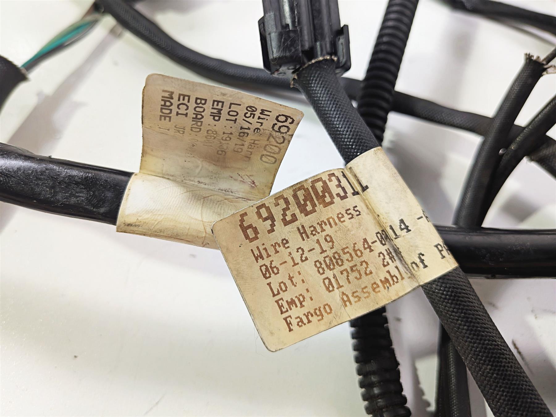 2020 Harley Touring FLTRK Road Glide Main Wiring Harness Abs - Read 69202061 {{ shop.shopifyCountryName }} - Mototech271