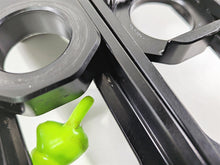 Load image into Gallery viewer, 2018 Aprilia RSV4 RR Bonamici Racing Chain Adjusters Black CODE CHAD04_BK
