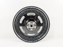 Load image into Gallery viewer, 2014 Harley FXDF Dyna Fat Bob Front Wheel Rim 16x3 Black Straight 43300254

