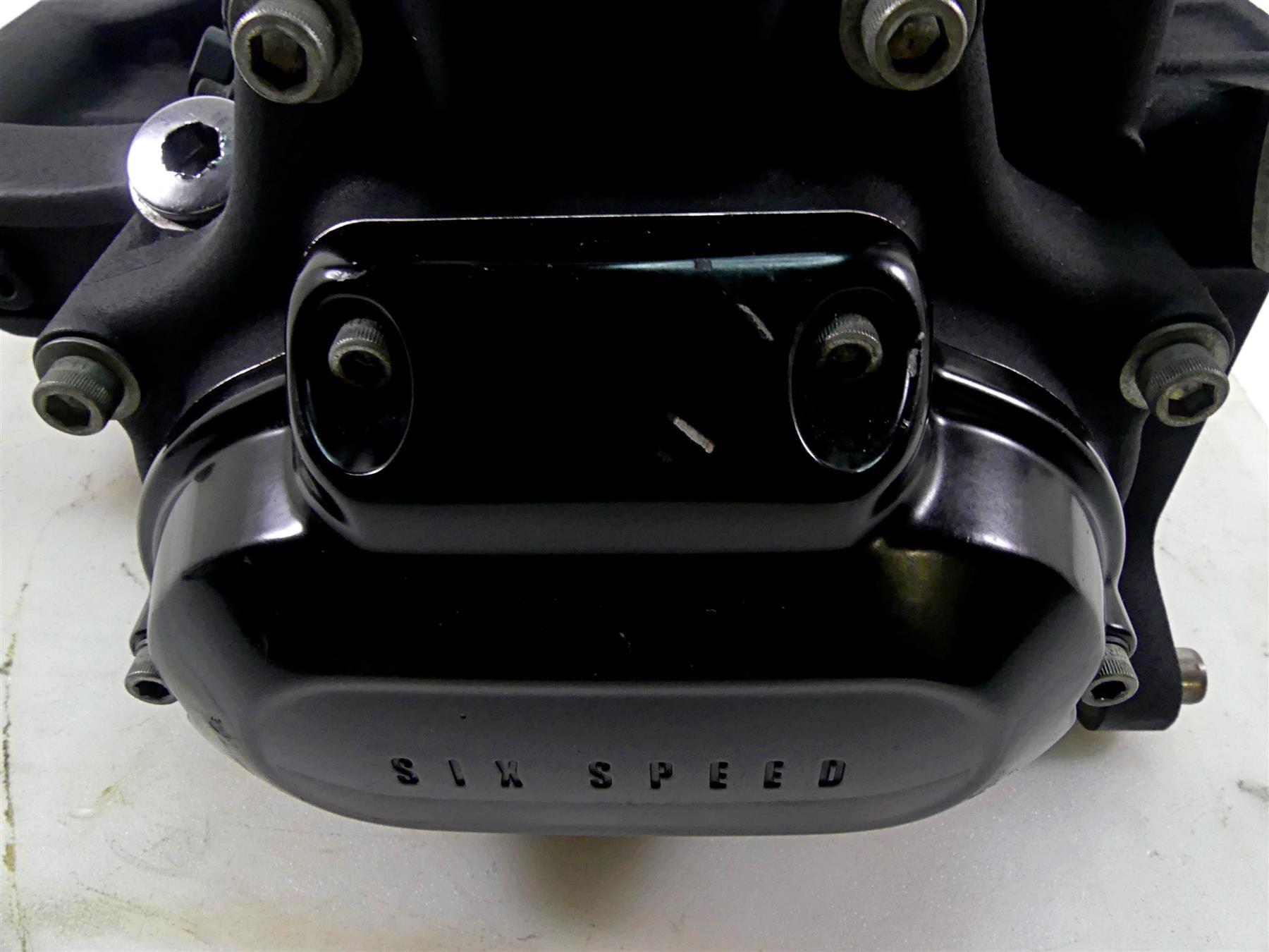 2011 Harley Softail FXS Blackline 6 Speed Transmission Gear Box 33012-10A {{ shop.shopifyCountryName }} - Mototech271