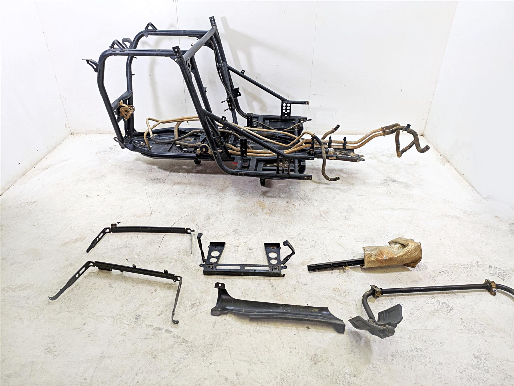 2019 Polaris RZR XP Turbo S Straight Main Frame Chassis With Salvage Louisiana Title 1024496