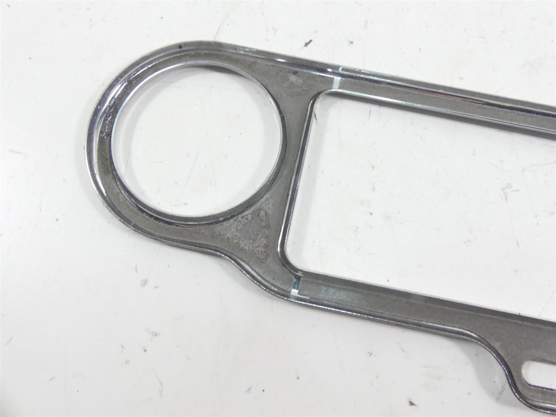 2005 Harley Touring CVO FLHTC SE Electra Glide Radio Gauges Chrome Trim Cover {{ shop.shopifyCountryName }} - Mototech271