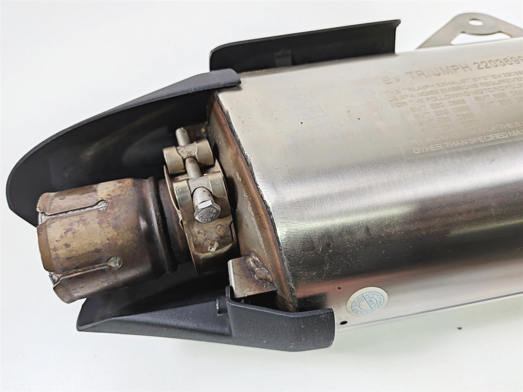2022 Triumph Tiger 900 GT Pro Exhaust Pipe Muffler Silencer T2203699 {{ shop.shopifyCountryName }} - Mototech271