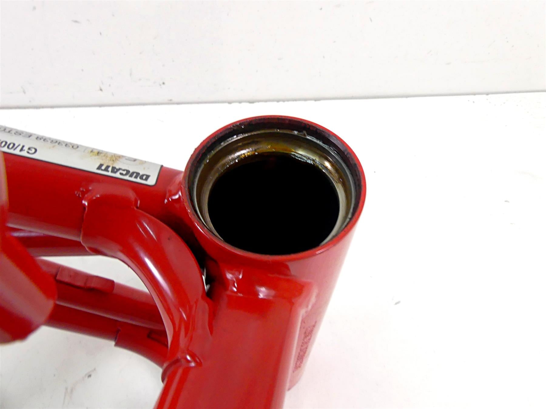 2013 Ducati Diavel Red Straight Main Frame Chassis With California Salvage Title 470P2012AA {{ shop.shopifyCountryName }} - Mototech271