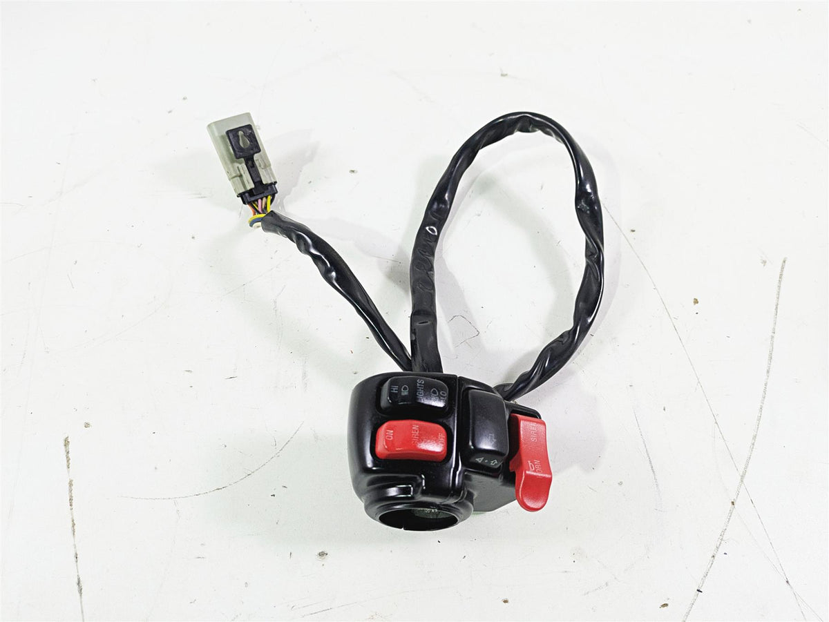 2008 Harley Touring FLHTP Electra Glide Left Hand Lights Control Switch 70361-96 {{ shop.shopifyCountryName }} - Mototech271