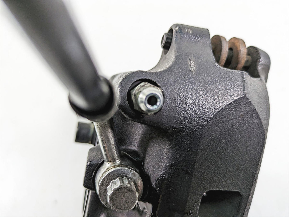 2012 Harley FLD Dyna Switchback Rear Brake Caliper + Bracket 25mm 40908-08 {{ shop.shopifyCountryName }} - Mototech271