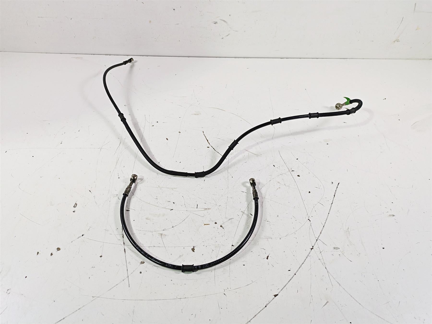 2017 Ducati Monster 1200 S Front Abs Brake Line Set 61810553B 61810531B {{ shop.shopifyCountryName }} - Mototech271