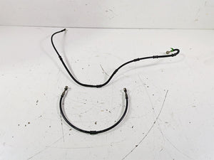 2017 Ducati Monster 1200 S Front Abs Brake Line Set 61810553B 61810531B | Mototech271