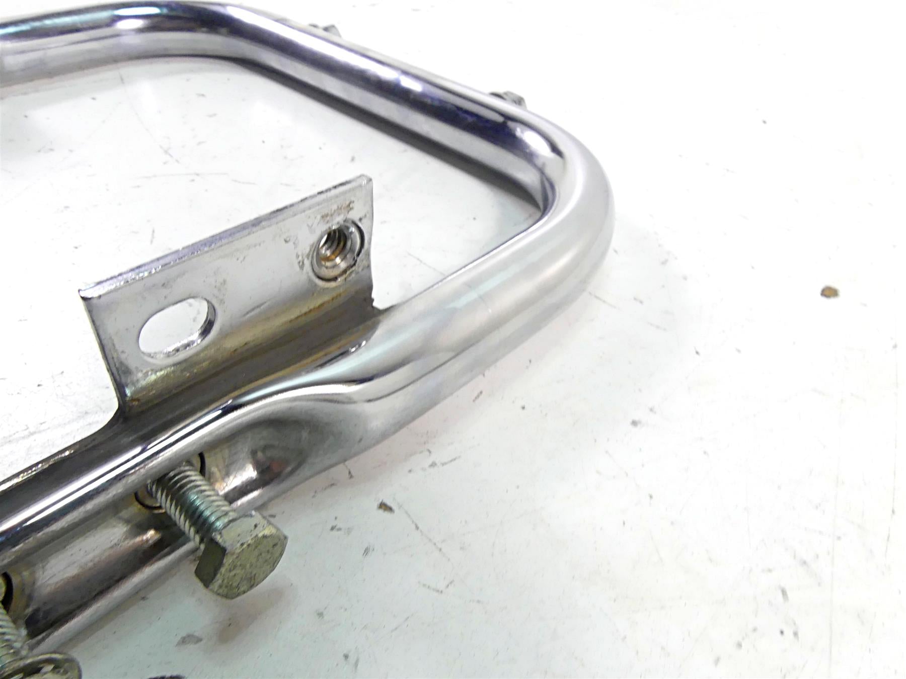 2002 Harley Touring FLHTC Electra Glide Rear Frame Chrome Support 53422-97 {{ shop.shopifyCountryName }} - Mototech271