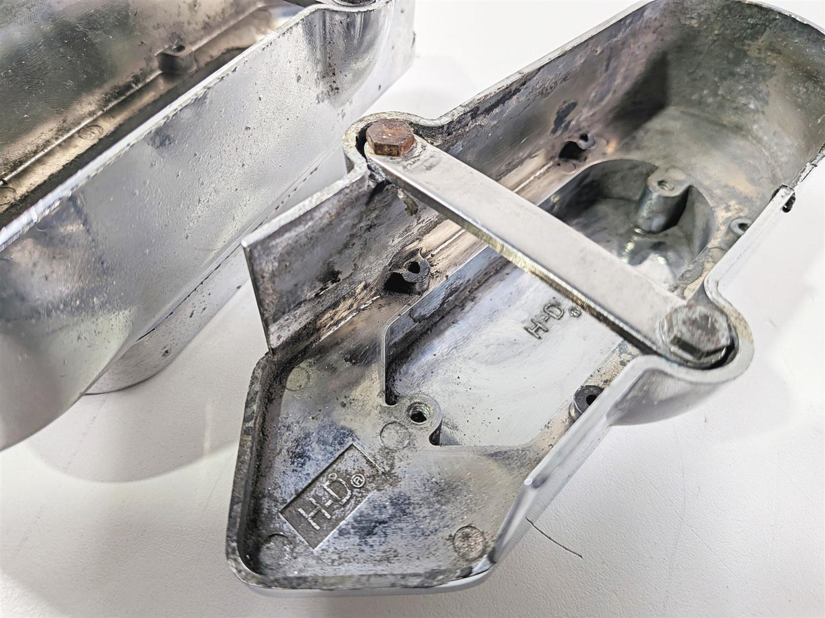 1998 Harley Dyna FXDL Low Rider Rear Axle Swingarm Cover Set 45157-97 {{ shop.shopifyCountryName }} - Mototech271