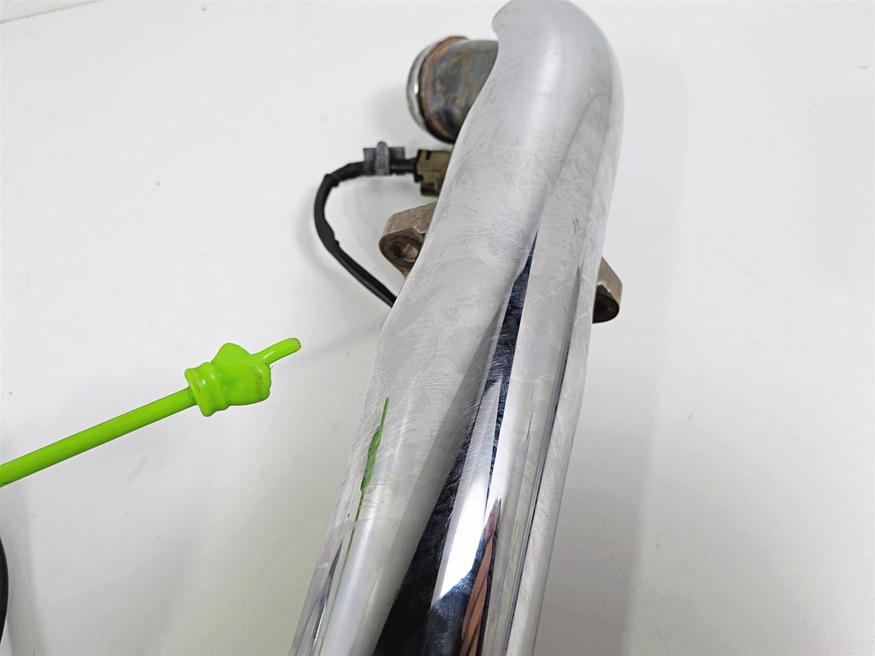 2012 Harley Softail FLSTF Fat Boy Exhaust Header & Heat Shield Set 65600042 {{ shop.shopifyCountryName }} - Mototech271