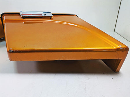 2011 Harley Touring FLTRU Road Glide 4" Extended Saddlebag Saddle Bag Set for 2 into 1 Exhaust System {{ shop.shopifyCountryName }} - Mototech271