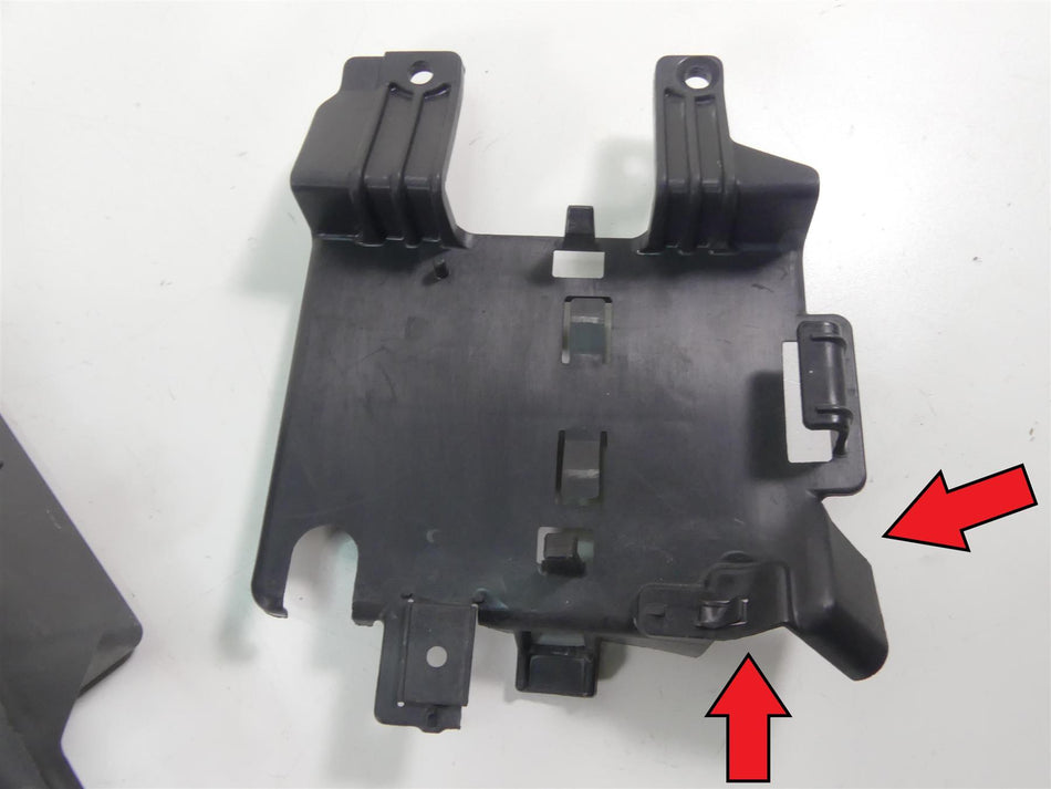 2013 Harley Touring FLHTP Electra Glide Battery Tray & E-Carrier Set 66281-09B {{ shop.shopifyCountryName }} - Mototech271