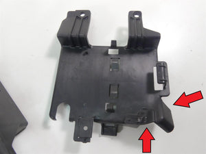 2013 Harley Touring FLHTP Electra Glide Battery Tray & E-Carrier Set 66281-09B | Mototech271