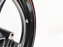 Load image into Gallery viewer, 2016 Suzuki GSXR1000 Straight 17x3.5 Front Wheel Rim 54111-37H00-019
