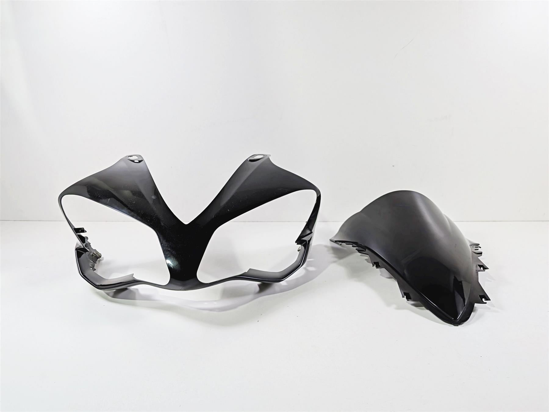 2008 Yamaha YZF R1 RN19 Headlight Fairing Cowl Nose Cover Black 4C8-2835G-00 {{ shop.shopifyCountryName }} - Mototech271