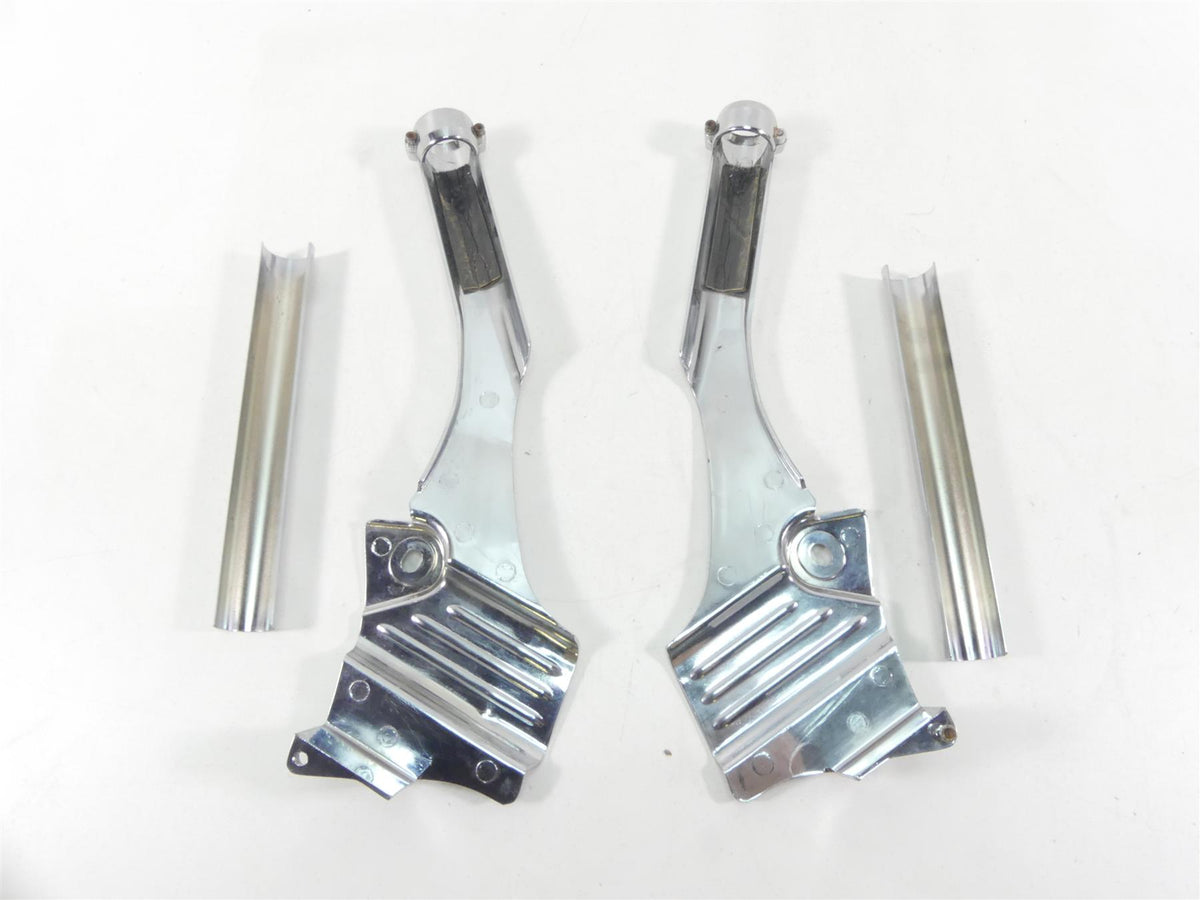 2004 Harley FLHTC SE CVO Electra Glide Kuryakyn Deluxe Neck Chrome Covers 8146 {{ shop.shopifyCountryName }} - Mototech271