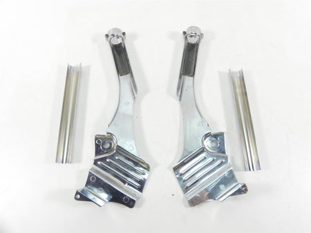 2004 Harley FLHTC SE CVO Electra Glide Kuryakyn Deluxe Neck Chrome Covers 8146 {{ shop.shopifyCountryName }} - Mototech271