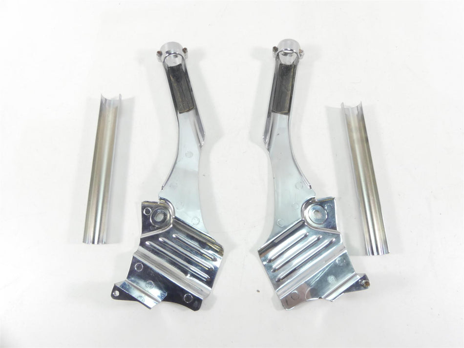 2004 Harley FLHTC SE CVO Electra Glide Kuryakyn Deluxe Neck Chrome Covers 8146 {{ shop.shopifyCountryName }} - Mototech271