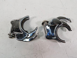 Harley Davidson 49mm Fork Tube Windshield Quick Connect 49mm Clamp Set 57192-05A