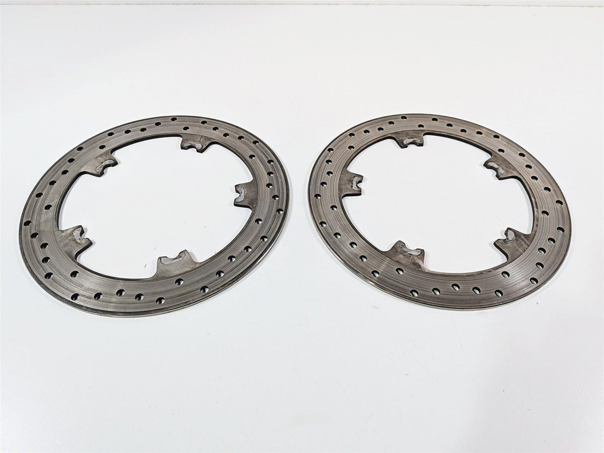 2014 Harley FXDL Dyna Low Rider Front Brake Disc Rotor Set 44553-06 {{ shop.shopifyCountryName }} - Mototech271