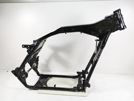2011 Harley Touring FLHR Road King Straight Main Frame Chassis With Clean Texas Title - 47900-11BHP {{ shop.shopifyCountryName }} - Mototech271