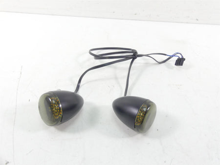 2019 Harley XL883 N Sportster Iron Front Blinker Turn Signal Set 68730-07 {{ shop.shopifyCountryName }} - Mototech271