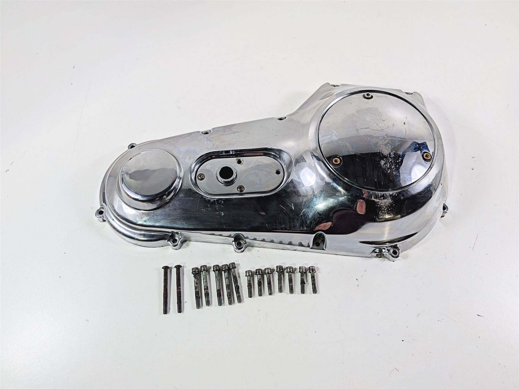 1998 Harley Dyna FXDL Low Rider Outer Primary Drive Clutch Cover 60506-95 {{ shop.shopifyCountryName }} - Mototech271
