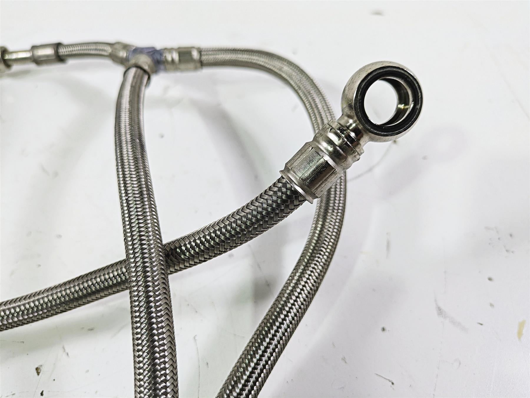2014 Moto Guzzi California 1400 Touring Oil Cooler Lines & Fan Set B063090 {{ shop.shopifyCountryName }} - Mototech271