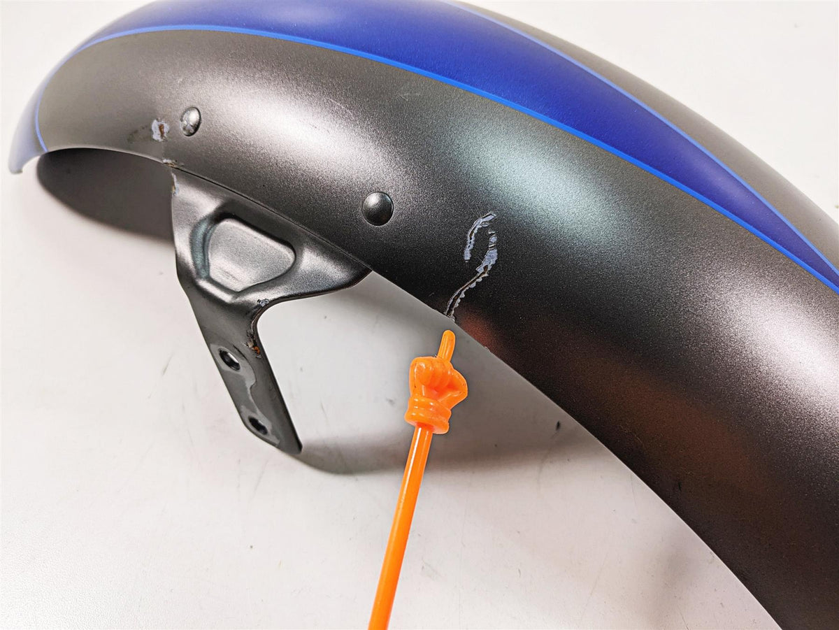 2009 Harley Dyna FXDFSE CVO Fat Bob Front Fender Granite Blue - Read 60214-09 {{ shop.shopifyCountryName }} - Mototech271