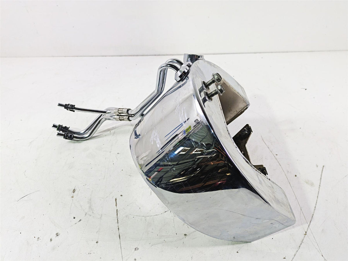 2004 Harley Softail FLSTF Fat Boy Oil Tank Reservoir & Hoses 62498-00A {{ shop.shopifyCountryName }} - Mototech271