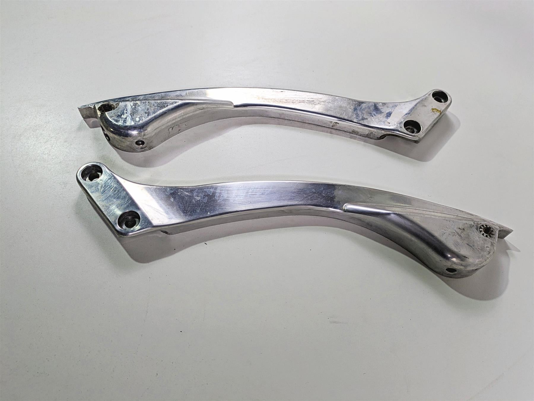 2004 Big Dog Chopper Rear Fender Frame Struts Braces 123971435731 {{ shop.shopifyCountryName }} - Mototech271