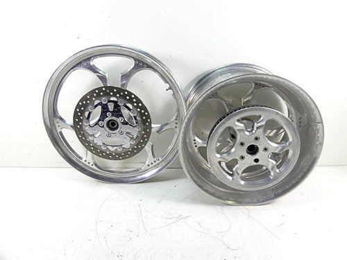 2009 Big Dog K9 Diamond Front Rear Wheel Rim 21x2.15 8x10.5 061908 061108 | Mototech271