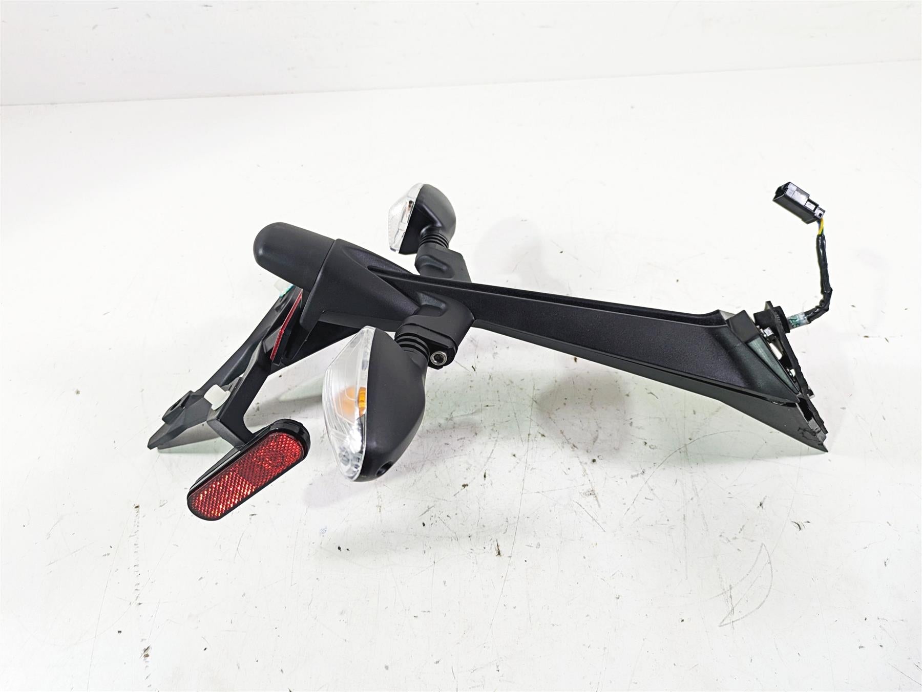2023 Triumph Street Triple 765 RS Rear License Plate Holder & Blinker T2302024 {{ shop.shopifyCountryName }} - Mototech271