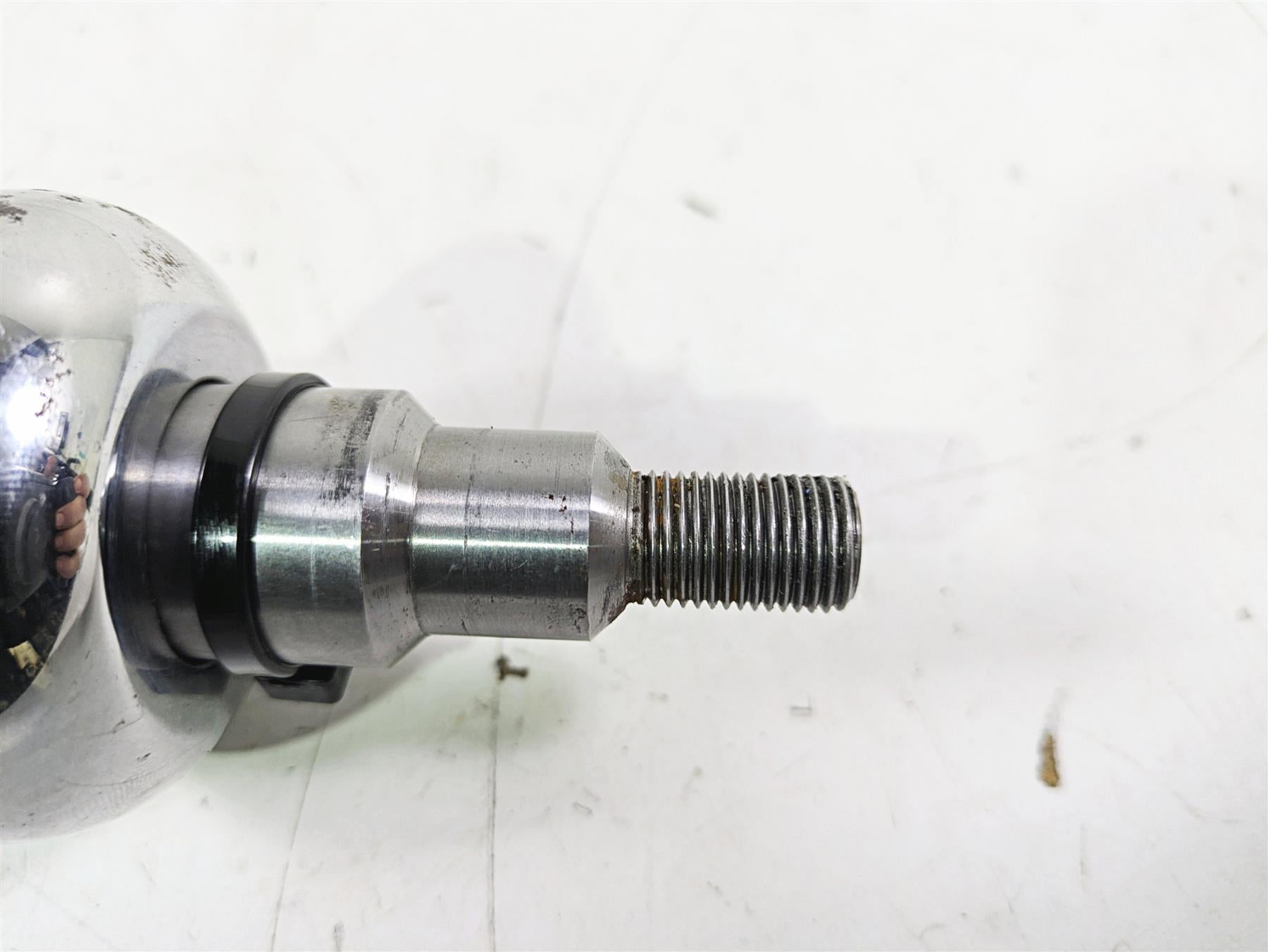 2007 Harley Touring FLHTCU SE CVO E-Glide Front Axle Wheel Spindle 1" 43364-00 {{ shop.shopifyCountryName }} - Mototech271