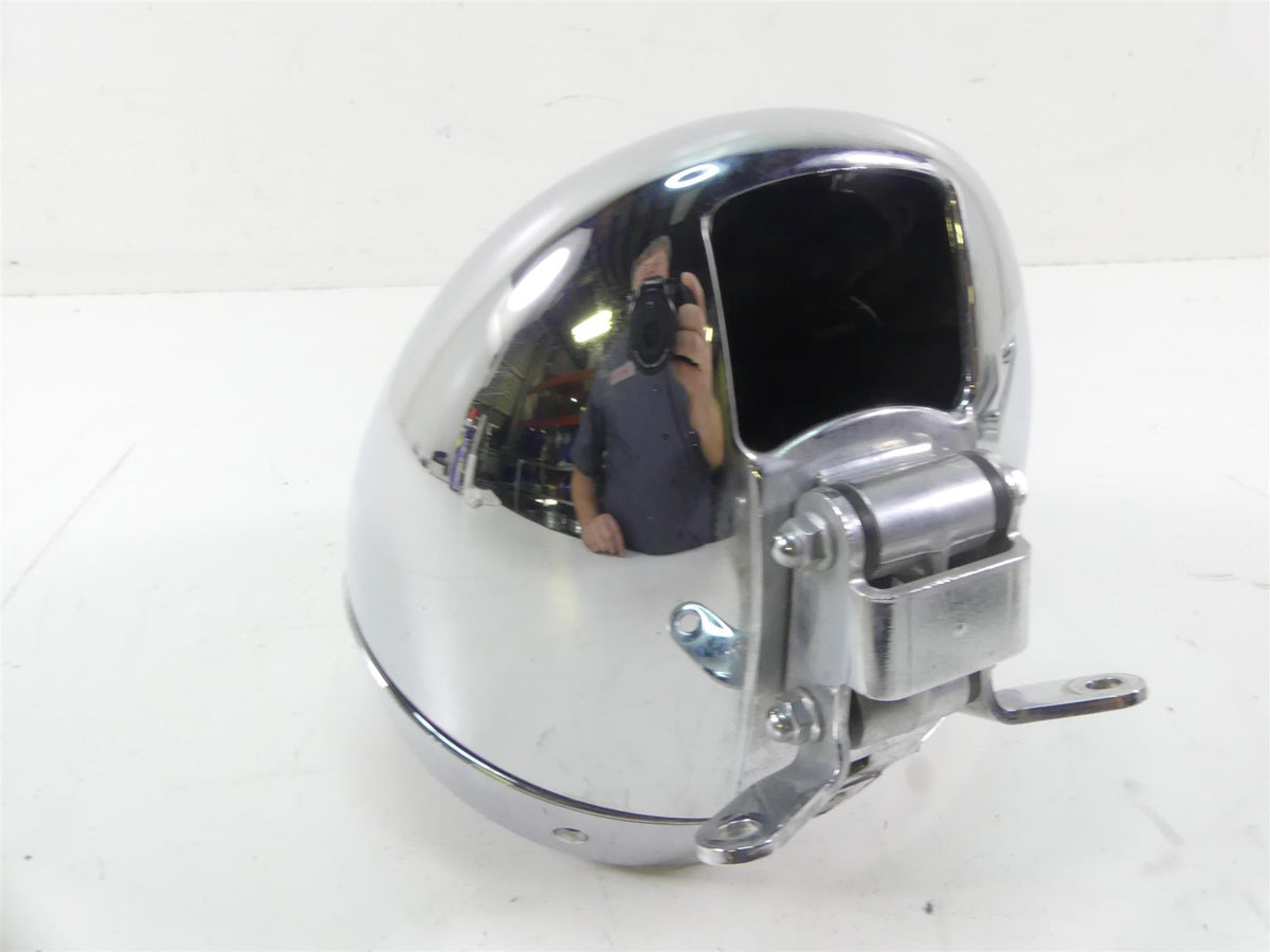 2003 Honda VTX1800R Headlight Head Light Lamp & Chrome Housing Set 33120-MEA-671 {{ shop.shopifyCountryName }} - Mototech271
