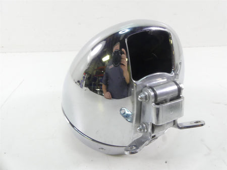 2003 Honda VTX1800R Headlight Head Light Lamp & Chrome Housing Set 33120-MEA-671 {{ shop.shopifyCountryName }} - Mototech271
