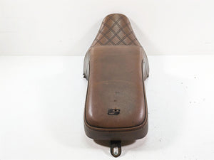 2009 Harley FXDC Dyna Super Glide Custom Saddlemen Step-Up Seat 806-04-172BR | Mototech271
