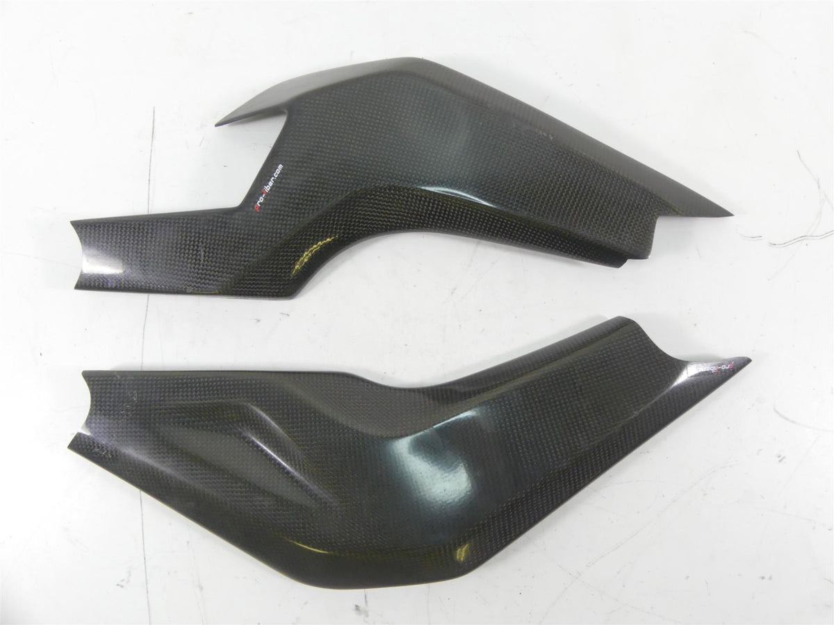 2004 Aprilia RSV1000 R Mille Pro-Fiber Gloss Carbon Swingarm Cover Fairing {{ shop.shopifyCountryName }} - Mototech271