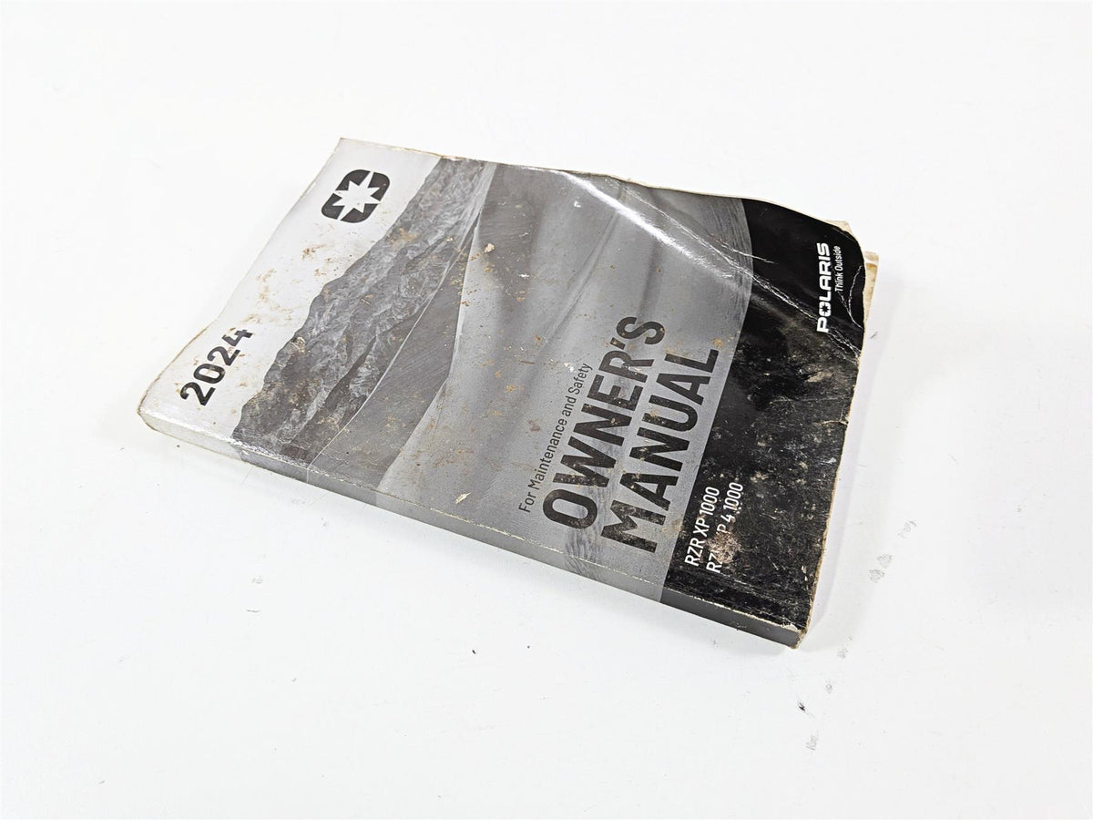 2024 Polaris RZR XP 1000 Sport Owners Manual Book Guide 9941362 {{ shop.shopifyCountryName }} - Mototech271