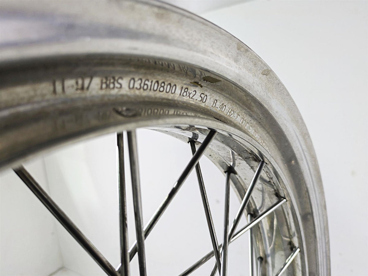 1998 Moto Guzzi California 1100 EV Straight 18x2.5 Front Wheel Spoke GU03610300 {{ shop.shopifyCountryName }} - Mototech271