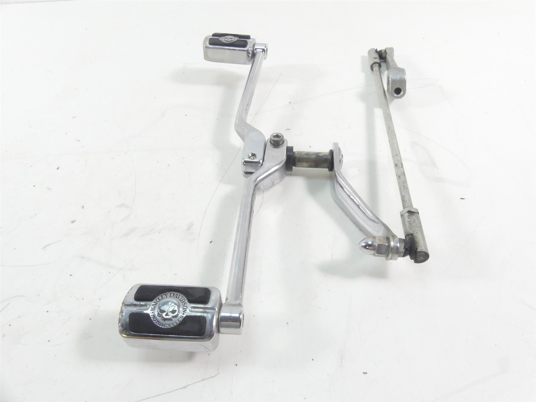 2004 Harley Softail FLSTFI Fat Boy Front Left Shifter Shift Lever Set 34689-04 {{ shop.shopifyCountryName }} - Mototech271