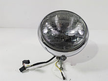 Load image into Gallery viewer, 2003 Harley FLSTC Softail Heritage 100th 7&quot; Chrome Headlight Lamp 67903-00 | Mototech271
