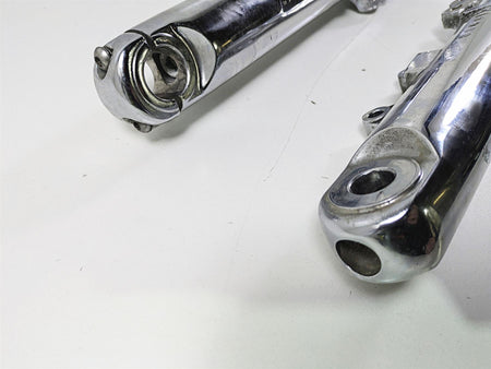 2007 Harley FXDWG Dyna Wide Glide Straight Chrome Front Fork Leg Set 47288-06A {{ shop.shopifyCountryName }} - Mototech271