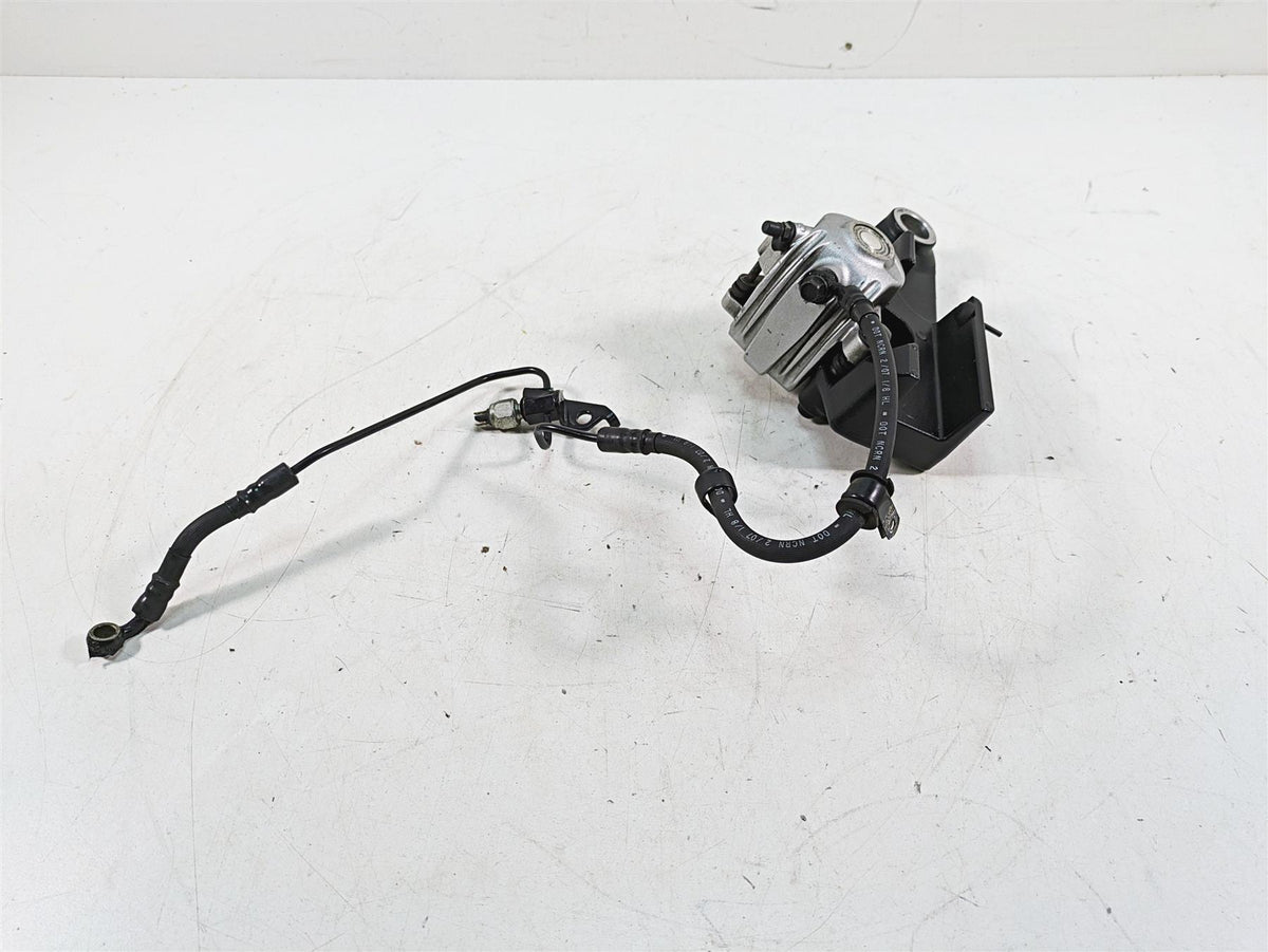 2007 Harley Sportster XL1200 C Rear Brake Caliper + Bracket & Line 42029-07 {{ shop.shopifyCountryName }} - Mototech271